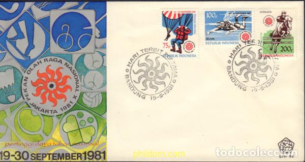 Sellos: 401793 MNH INDONESIA 1981 DEPORTE