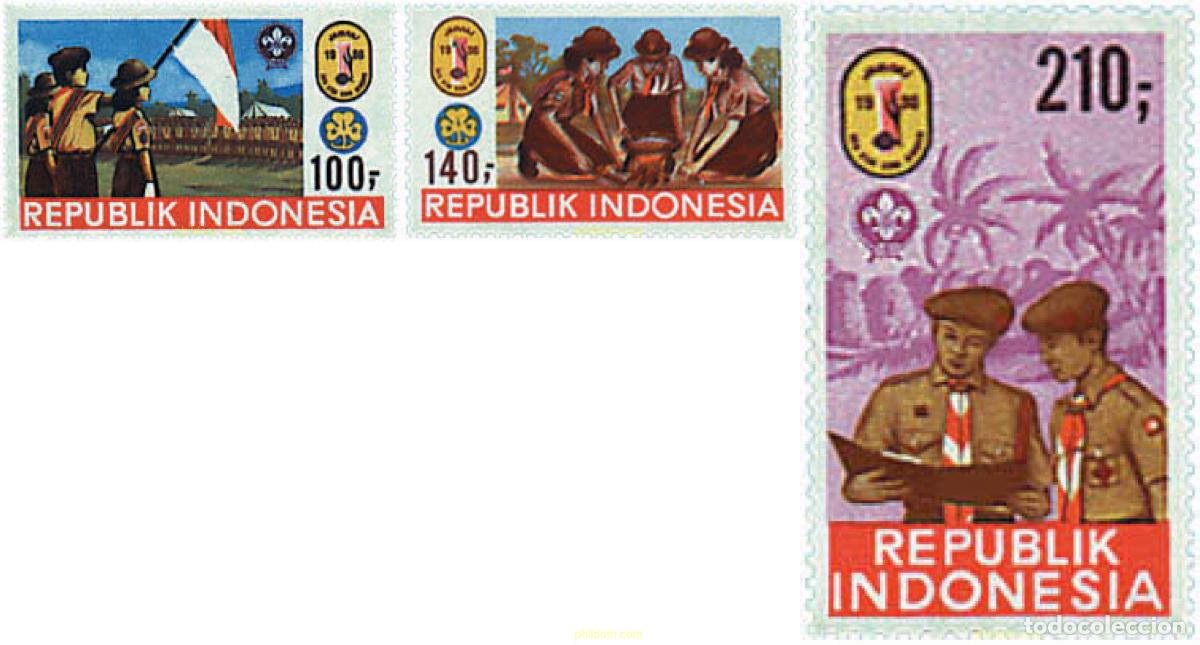 Francobolli: 38182 MNH INDONESIA 1986 JAMBOREE NACIONAL