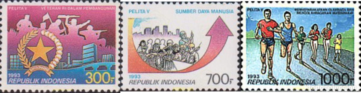 Sellos: 31412 MNH INDONESIA 1993 PLAN QUINQUENAL