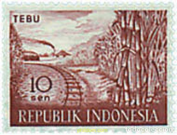 Sellos: 621531 MNH INDONESIA 1960 CULTIVOS