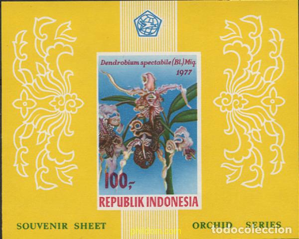 Sellos: 14150 MNH INDONESIA 1977 ORQUIDEAS