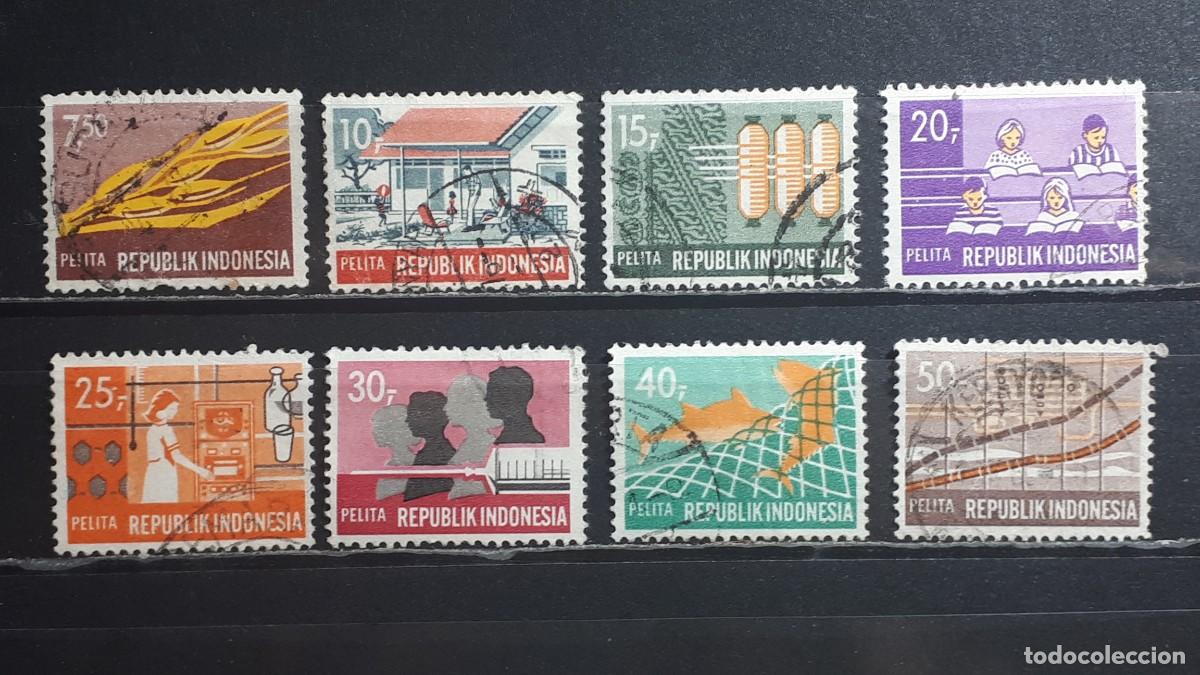 Briefmarken: INDONESIA. A&Ntilde;O 1969. &deg;. YVERT 573/4, 576/81