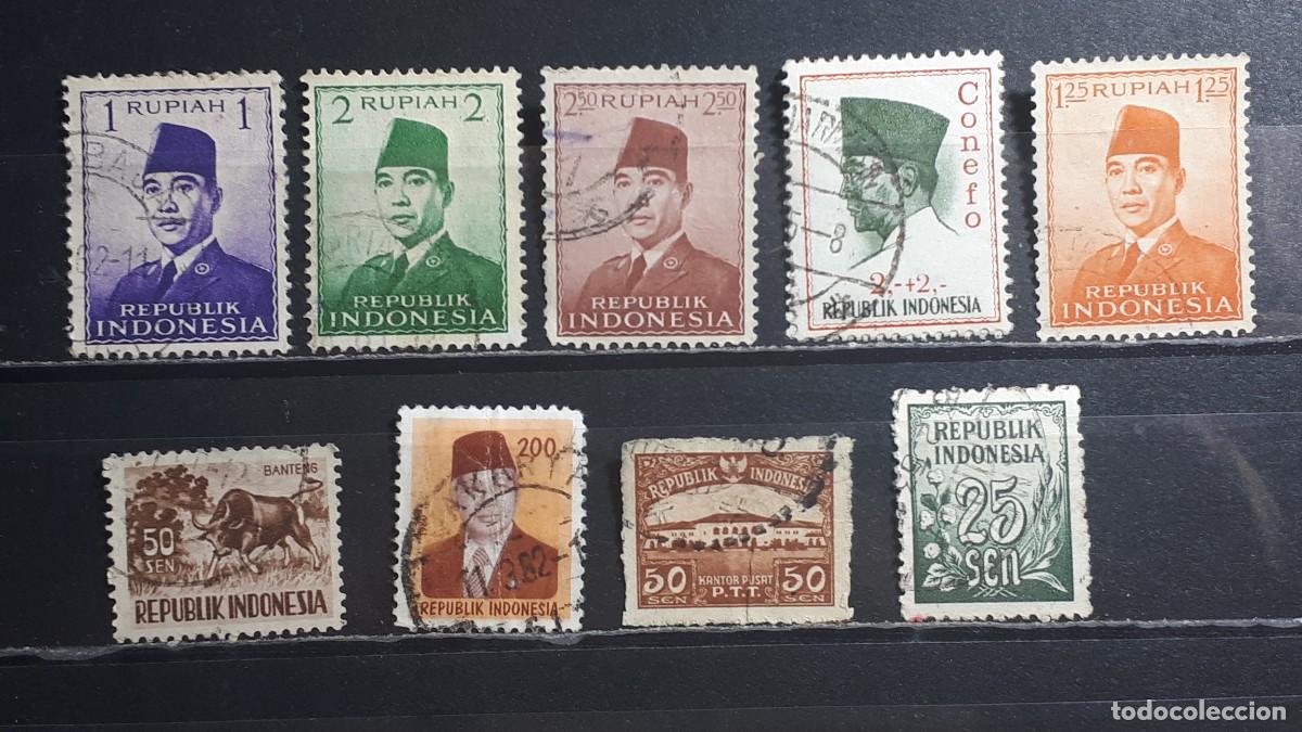 Briefmarken: INDONESIA &deg;. A CATALOGAR