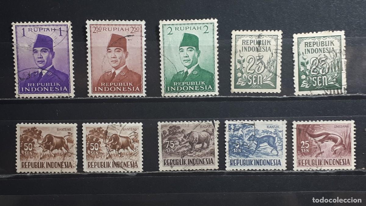 Briefmarken: INDONESIA &deg;. A CATALOGAR
