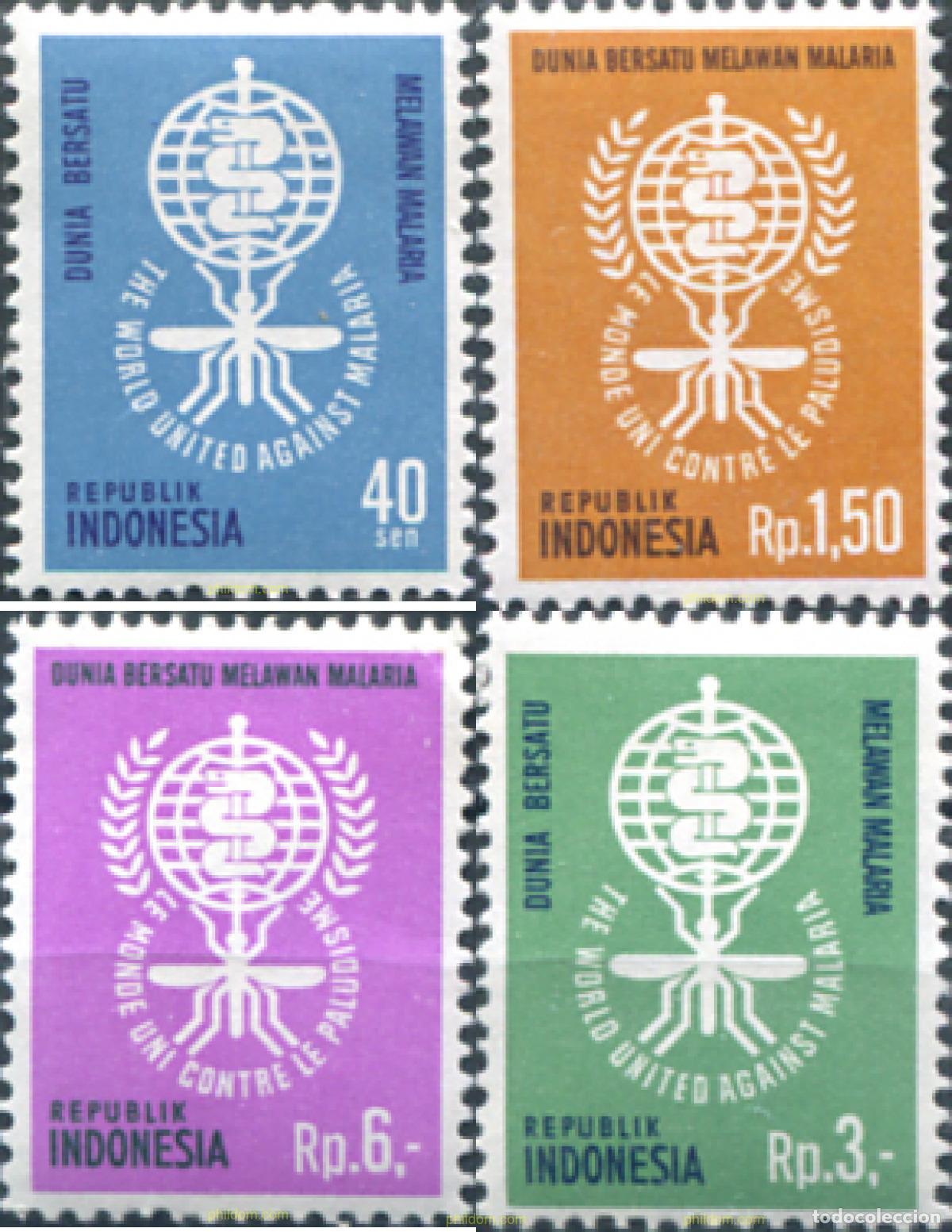 Sellos: 29397 MNH INDONESIA 1962 LUCHA CONTRA LA MALARIA
