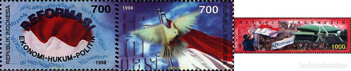 Sellos: 40279 MNH INDONESIA 1998 REFORMAS ECONOMICAS