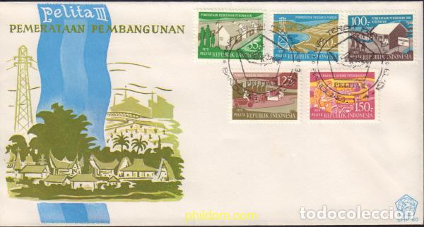 Sellos: 416736 MNH INDONESIA 1979 3 PLAN QUINQUENAL DE DESARROLLO