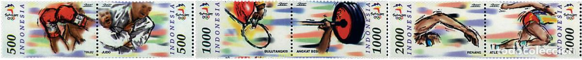 Sellos: 6223 MNH INDONESIA 2000 27 JUEGOS OLIMPICOS VERANO SYDNEY 2000