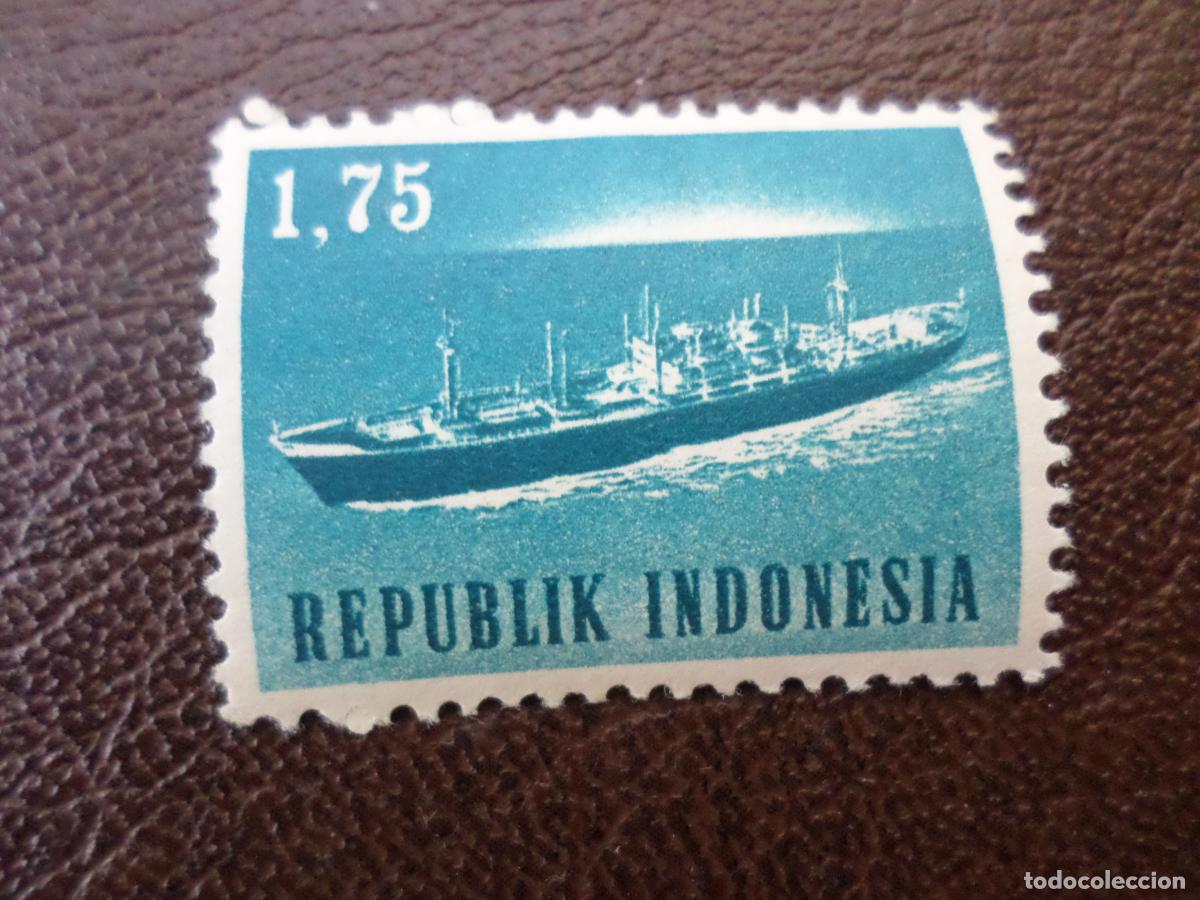 Sellos: indonesia, 1964, transportes y comunicaciones, Yvert 379
