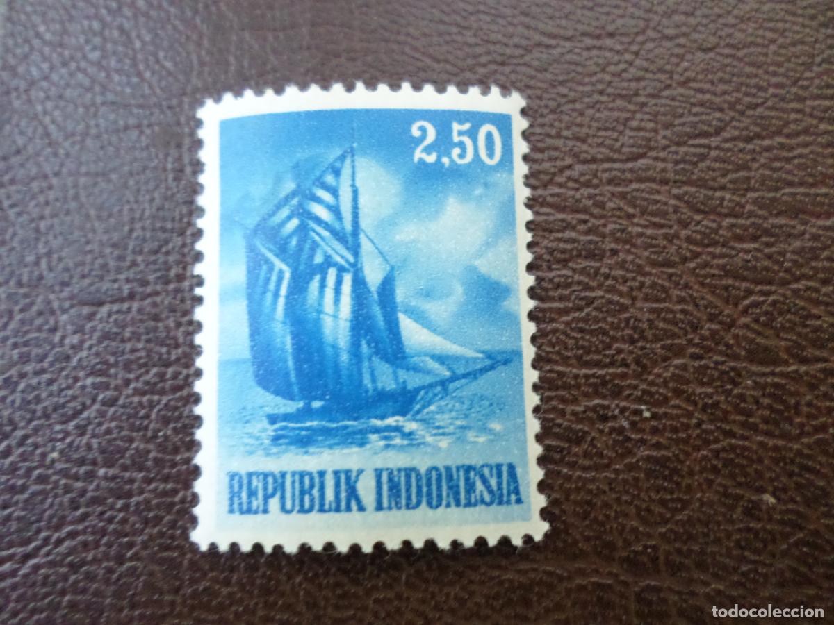 Sellos: indonesia, 1964, transportes y comunicaciones, Yvert 381