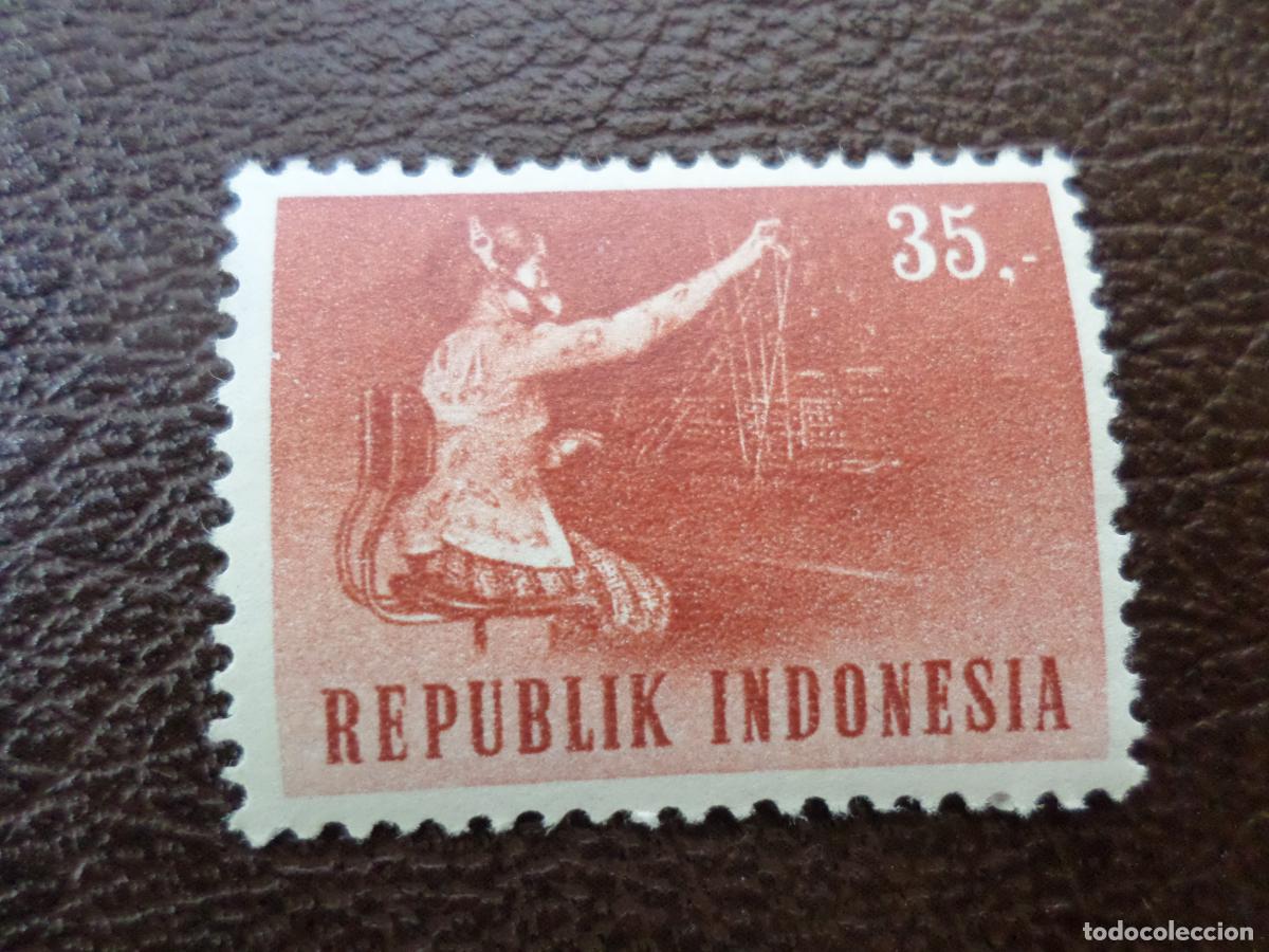 Sellos: indonesia, 1964, transportes y comunicaciones, Yvert 388