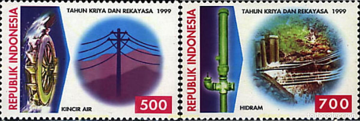 Selos: 66533 MNH INDONESIA 1999 A&Ntilde;O DE LA INGENIERIA