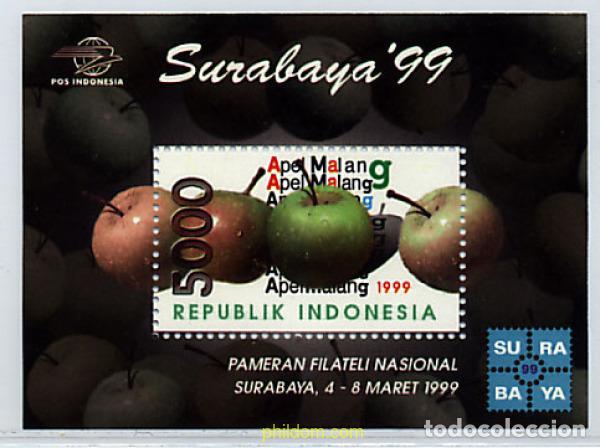 Selos: 65948 MNH INDONESIA 1999 SURABAYA 99. EXPOSICION FILATELICA NACIONAL