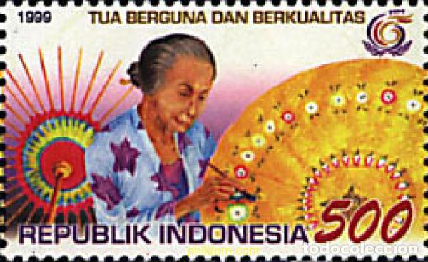 Francobolli: 66539 MNH INDONESIA 1999 A&Ntilde;O INTERNACIONAL DE LAS PERSONAS MAYORES
