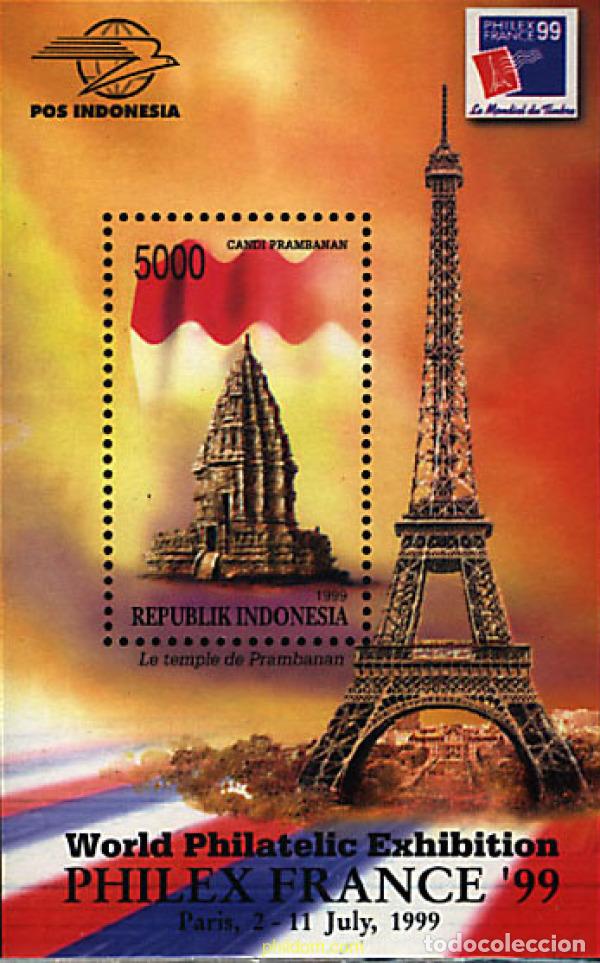 Francobolli: 66546 MNH INDONESIA 1999 PHILEXFRANCE 99. EXPOSICION FILATELICA INTERNACIONAL