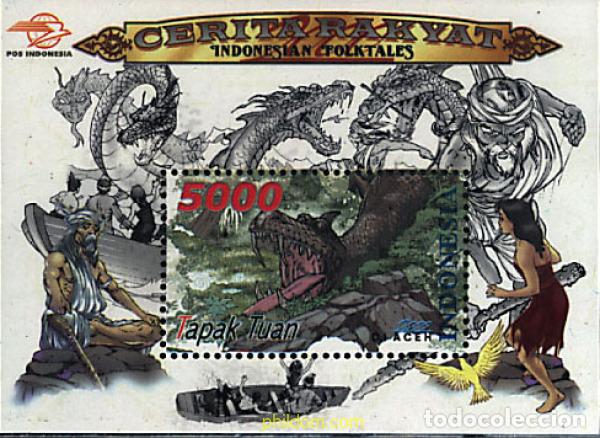 Francobolli: 66559 MNH INDONESIA 2000 CUENTOS POPULARES