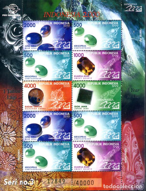 Francobolli: 313720 MNH INDONESIA 1999 INDONESIA 2000. EXPOSICION FILATELICA INTERNACIONAL