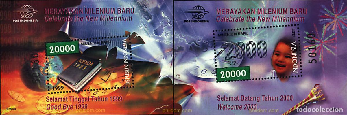 Francobolli: 66554 MNH INDONESIA 1999 MILENIO