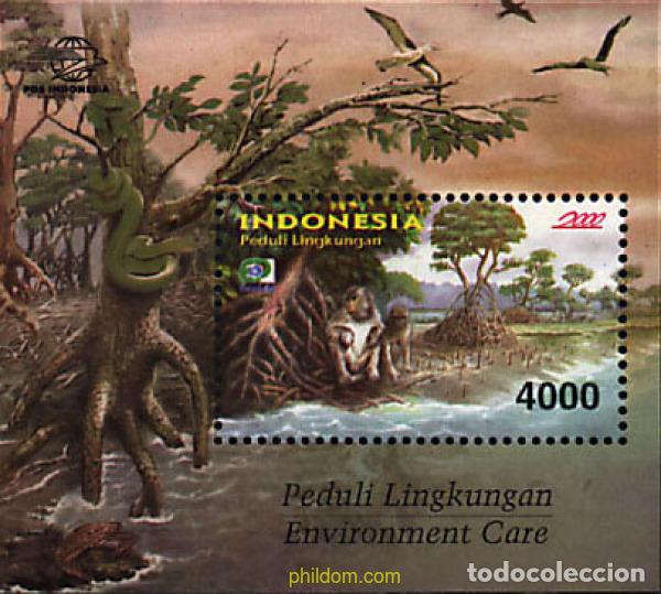 Francobolli: 66594 MNH INDONESIA 2000 PROTECCION DEL MEDIO AMBIENTE