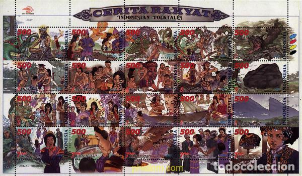 Francobolli: 326393 MNH INDONESIA 2000 CUENTOS POPULARES