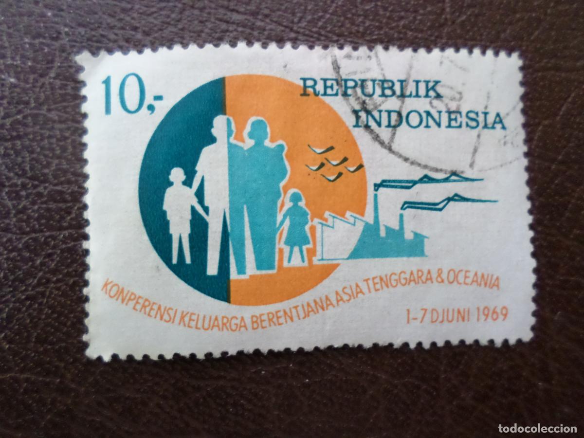 Sellos: indonesia, 1969, conferencia sobre el control de la natalidad, Yvert 567