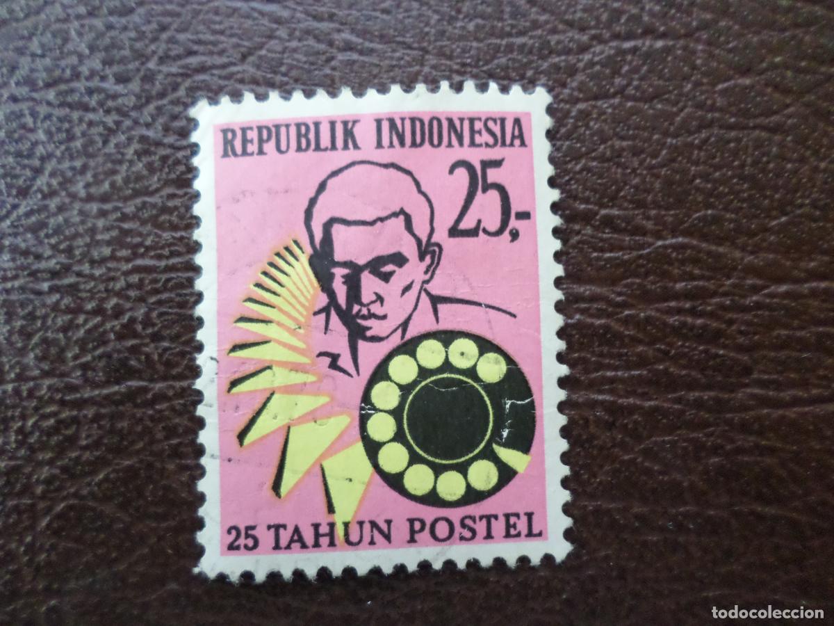 Sellos: indonesia, 1970, 25 aniversario de los servicios postales, Yvert 603