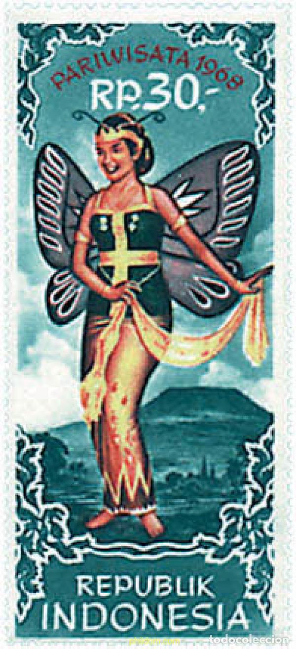 Francobolli: 77226 MNH INDONESIA 1968 TURISMO