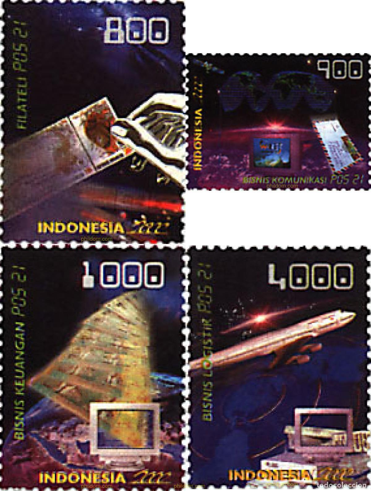 Sellos: 79934 MNH INDONESIA 2000 DIA DEL CORREO