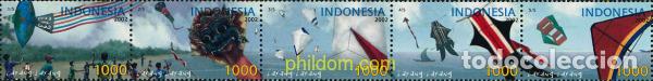 Sellos: 101605 MNH INDONESIA 2002 COMETAS