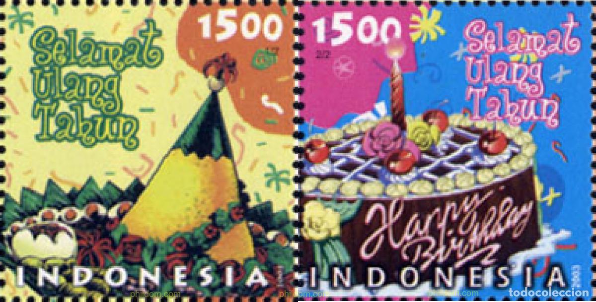 Sellos: 133024 MNH INDONESIA 2003 SELLOS PARA ACONTECIMIENTOS