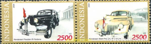 Sellos: 326415 MNH INDONESIA 2004 COCHES PRESIDENCIALES