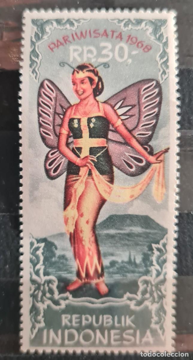 Sellos: Sello nuevo de Indonesia 1968: Turismo