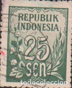 Sellos: sello INDONESIA filatelia correio correos stamp post postage SOY.YO