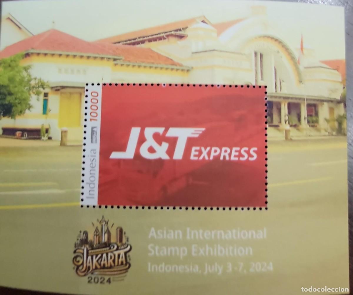Sellos: TS) 2024 INDONESIA, SOUVENIR SHEET, ASIAN INTERNATIONAL STAMP EXHIBITION,VF.