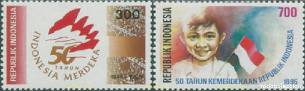 Sellos: 298259 MNH INDONESIA 1995 50 ANIVERSARIO DE LA INDEPENDENCIA