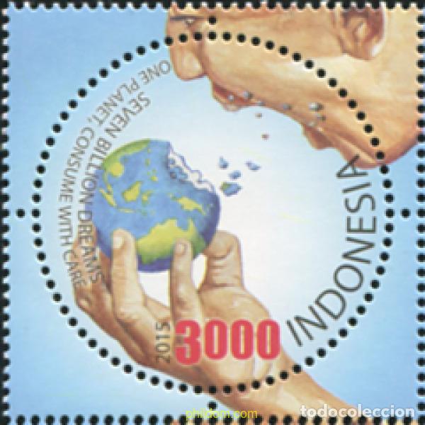 Sellos: 601895 MNH INDONESIA 2015 DIA MUNDIAL DEL MEDIO AMBIENTE