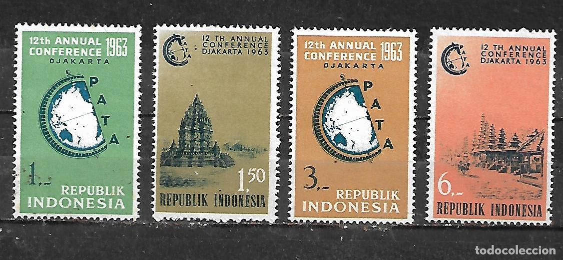 Timbres: 1963: Serie &rdquo;12&ordf; Conferencia sobre los viajes en Asia Pac&iacute;fico. Yakarta&rdquo; (MNH**)