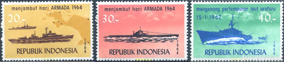 Sellos: 247864 MNH INDONESIA 1964 MARINA NACIONAL