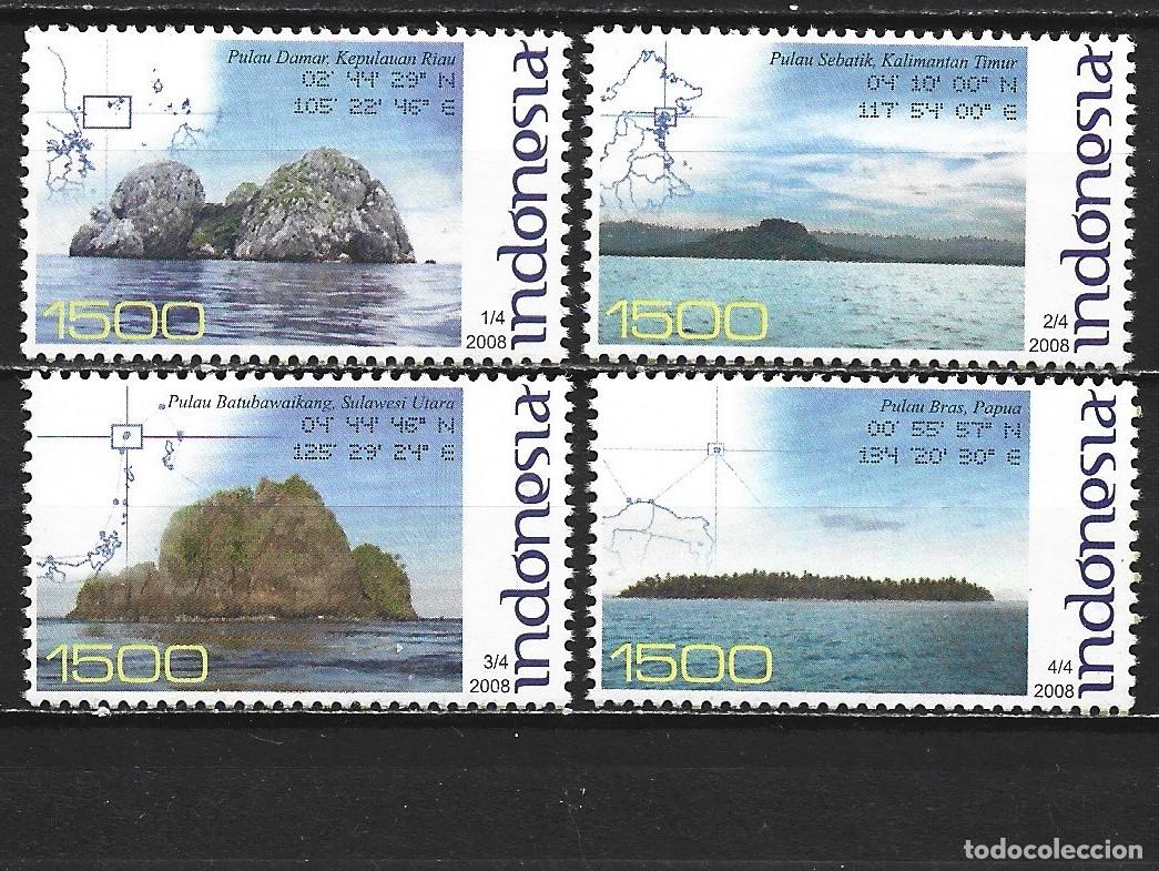 Sellos: INDONESIA 2008 ISLAS ** SERIE COMPLETA SIN FIJASELLOS