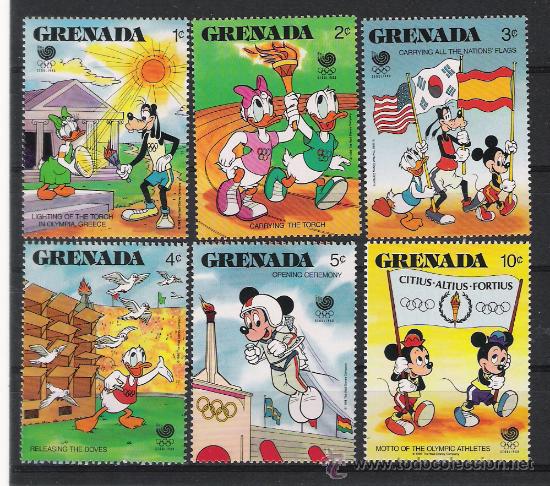 Sellos: SELLOS DE DISNEY DE GRENADA - Foto 1