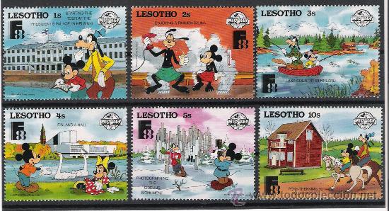 Sellos: SELLOS DE DISNEY DE LESOTHO - Foto 1