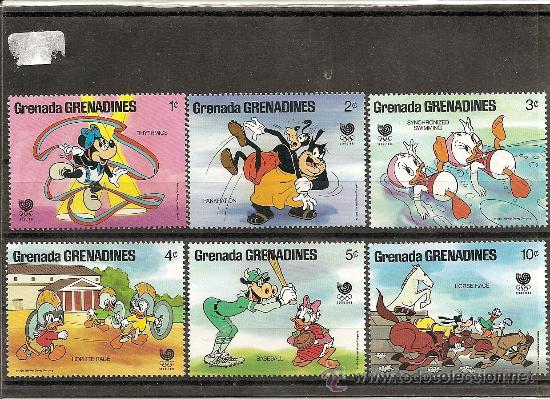 Sellos: LOTE DE 6 SELLOS DE MIKEY - Foto 1