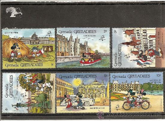 Sellos: LOTE DE 6 SELLOS DISNEY - Foto 1