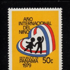 Sellos: PANAMA 609** - AÑO 1979 - AÑO INTERNACIONAL DEL NIÑO 