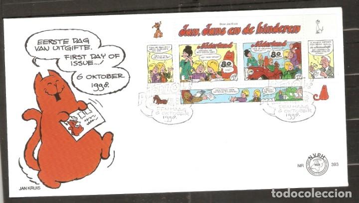 Sellos: HOLANDA. 1998. FDC N&ordm; 393 - Foto 1