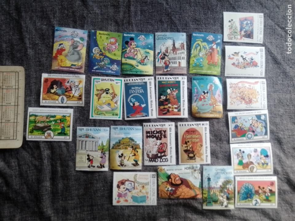Sellos: Disney. 25 sellos nuevos - Foto 1