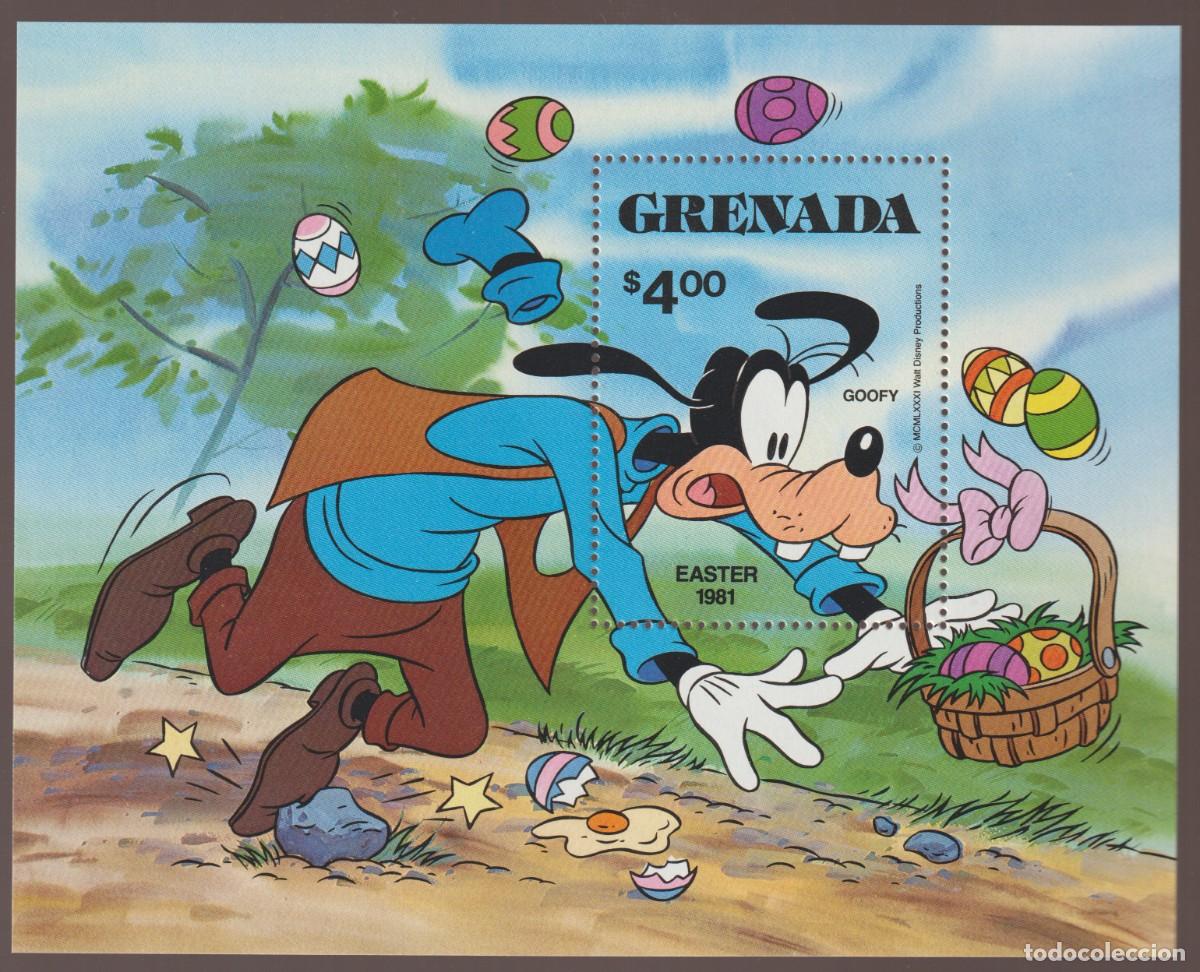 Sellos: Grenada 1981 - Disney easter mnh** - Foto 1