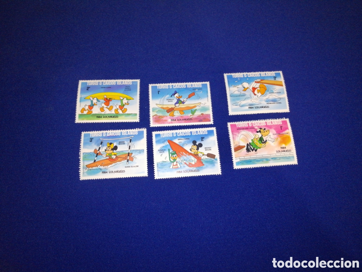 Sellos: TURKS & CAICOS ISLANDS MICKY MOUSE - Foto 1