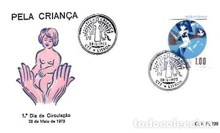 Sellos: Portugal y FDC Para el Ni&ntilde;o, Lisboa 1973, (1751)