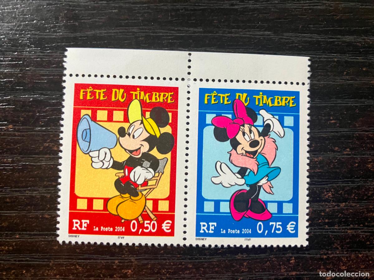 Sellos: Walt Disney - Sellos - Francia - F&ecirc;te du timbre 2004